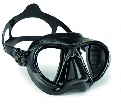 Máscara Cressi Nano Dark negra