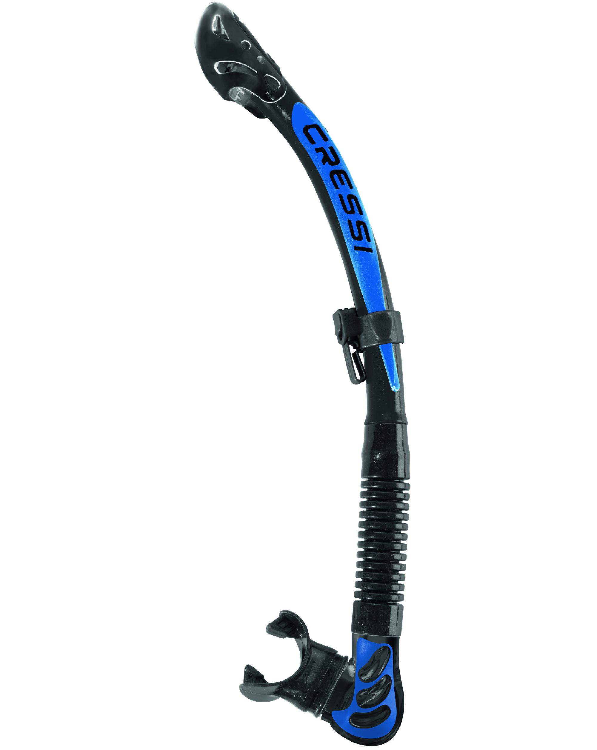 Tubo Cressi Alpha Ultra Dry Negro- azul