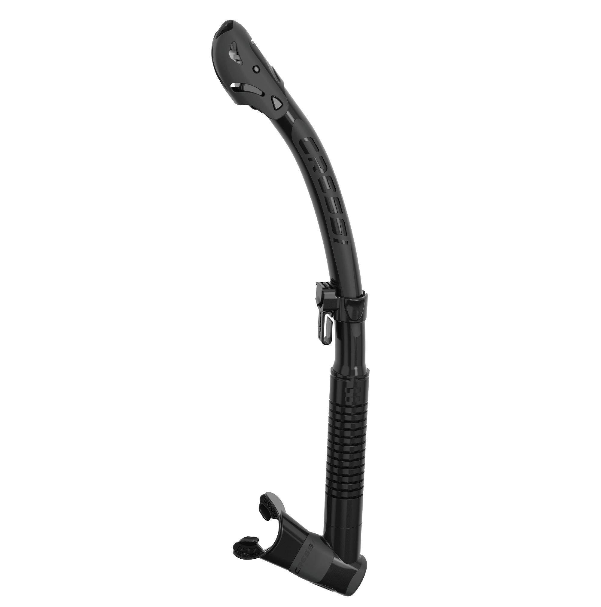 Tubo Cressi Itaca Ultra Dry Dark-negro